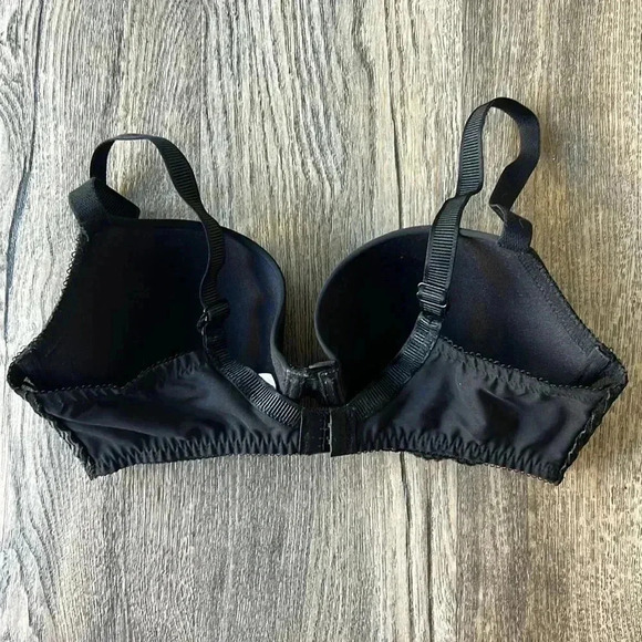 Wacoal Bra Black La Femme Contour Bra Size 34D Adjustable Straps Smooth Contour - Picture 5 of 10